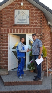 Herr Oltean und Herr Gorkow