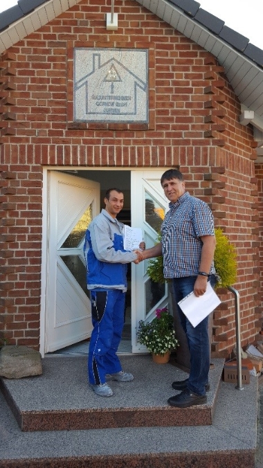 Herr Oltean und Herr Gorkow